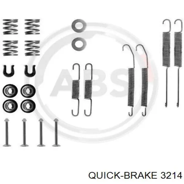 Купити 3214 Quick Brake Скоба кріплення гальмівного шлангу