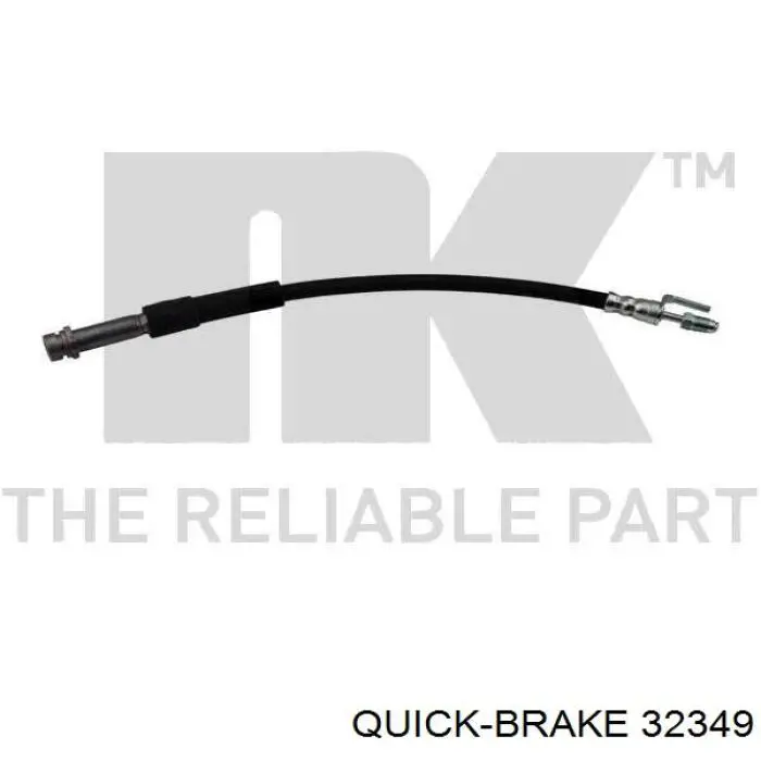 Шланг гальмівний передній 32349 Quick Brake