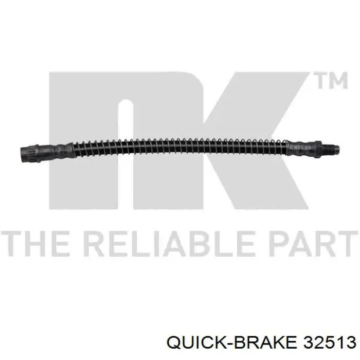 32513 Quick Brake Шланг гальмівний задній
