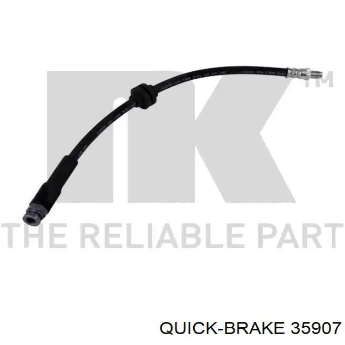 Шланг гальмівний передній 35907 Quick Brake