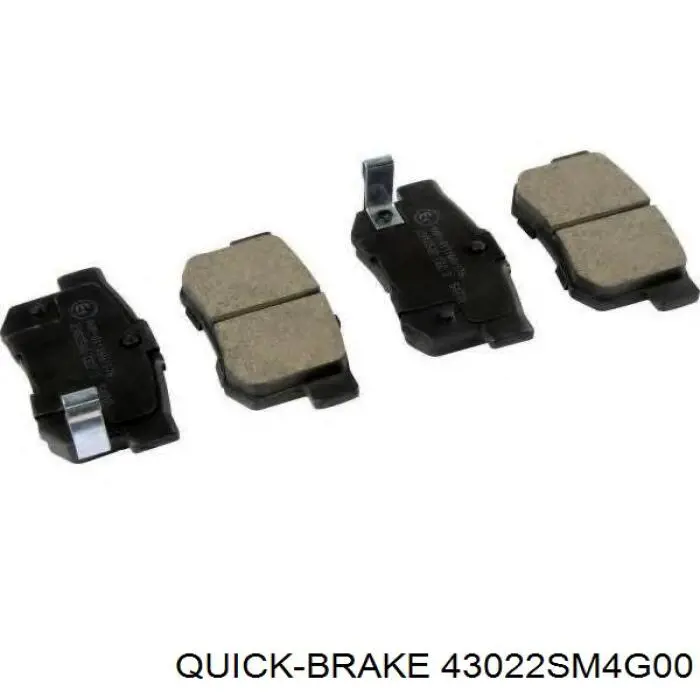 Купити 43022SM4G00 Quick Brake Задні колодки