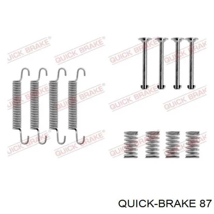 Купити 87 Quick Brake Штуцер прокачування супорту гальмівного, переднього