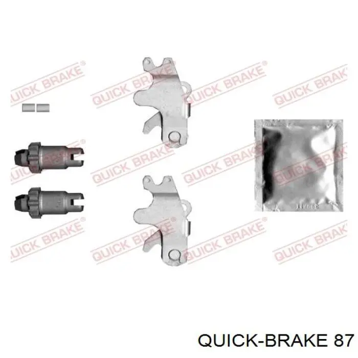 Штуцер прокачування супорту гальмівного, переднього 87 Quick Brake