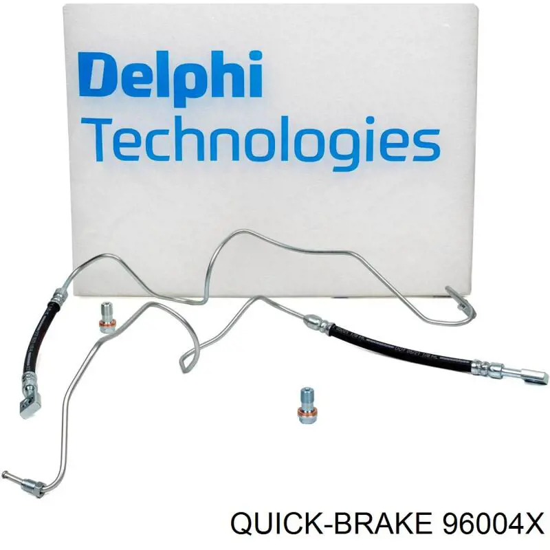 Шланг гальмівний задній, правий Quick Brake 96004X ціна, від 13.12 USD