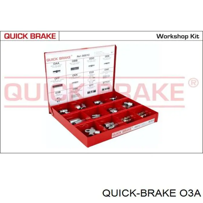O3A Quick Brake трійник гальмівних трубок