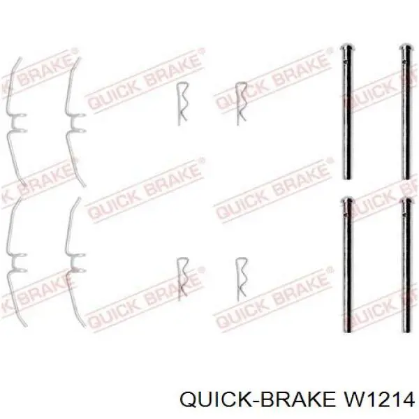  Quick Brake W1214 ціна, від 5.63 USD