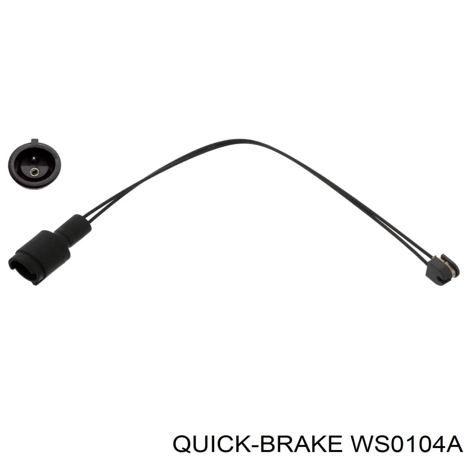 Датчик зносу колодок Quick Brake WS0104A ціна, від 2.93 USD