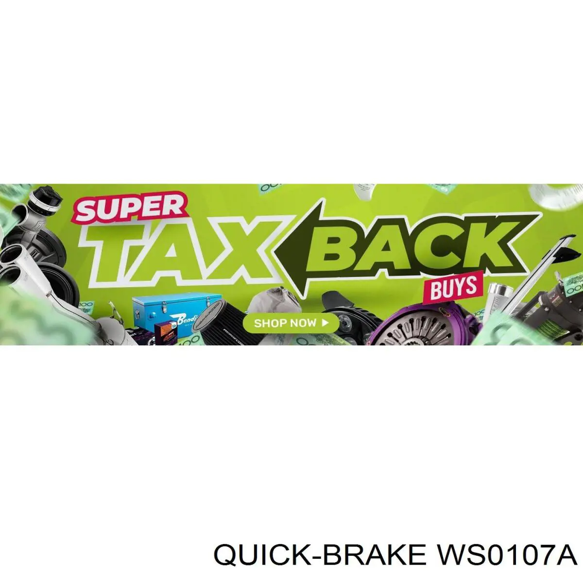 Датчик зносу гальмівних колодок, задній Quick Brake WS0107A ціна, від 2.06 USD
