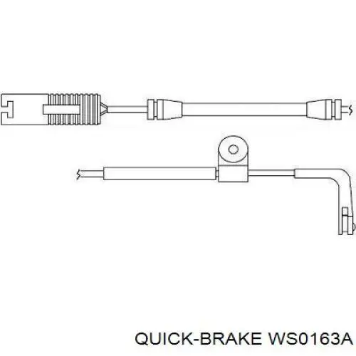 Купити WS0163A Quick Brake Датчик зносу гальмівних колодок