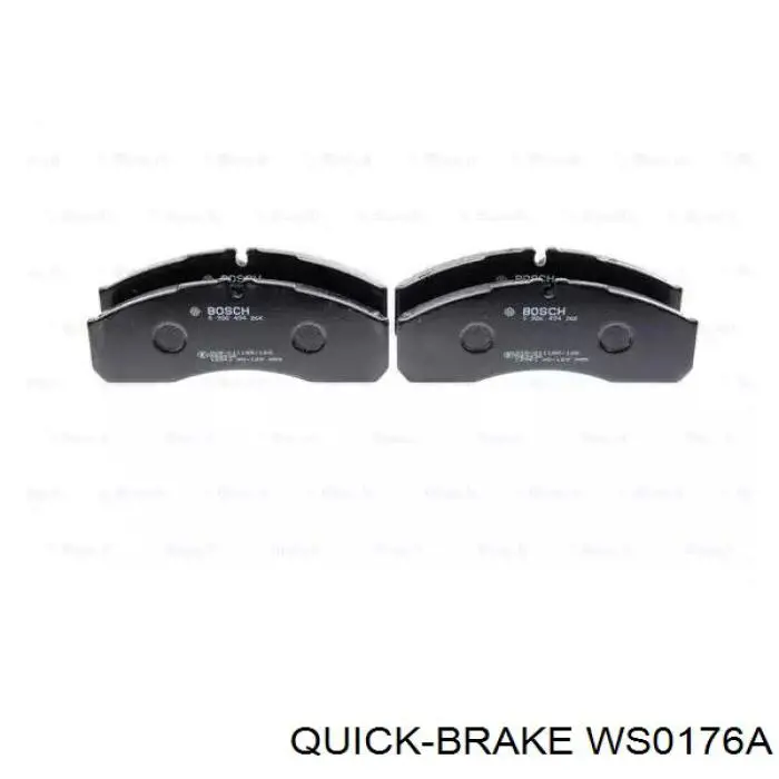 WS0176A Quick Brake датчик зносу гальмівних колодок, задній