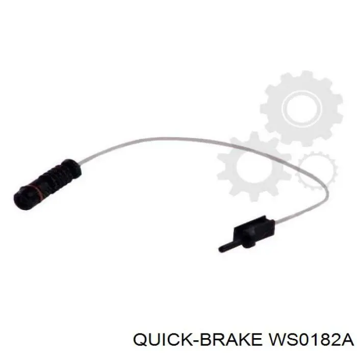 WS0182A Quick Brake датчик зносу гальмівних колодок, задній