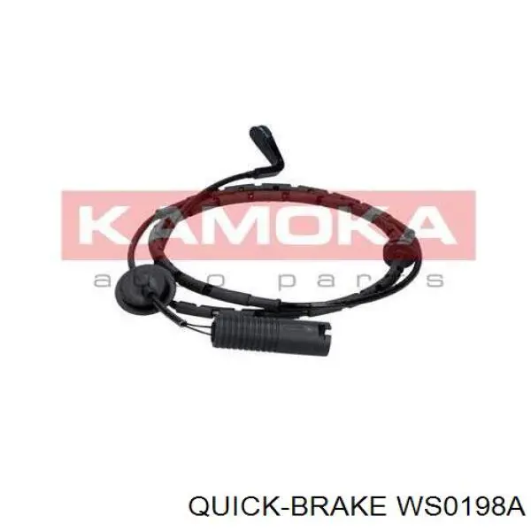 Датчик зносу гальмівних колодок, передній WS0198A Quick Brake