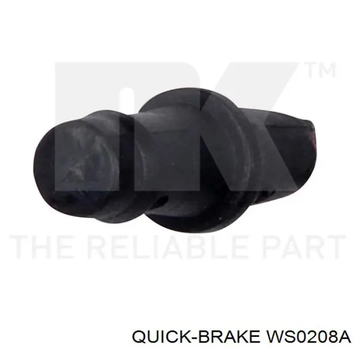 WS0208A Quick Brake датчик зносу гальмівних колодок, задній