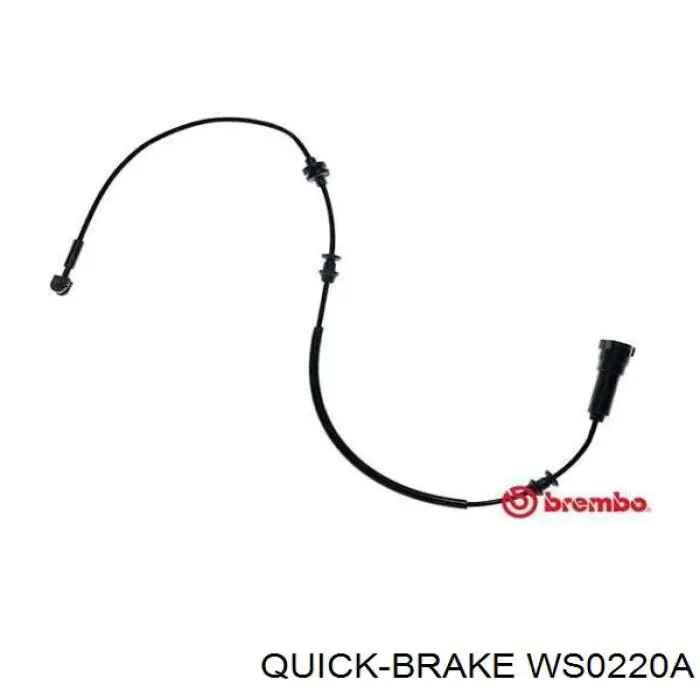 Купити WS0220A Quick Brake Датчик зносу гальмівних колодок, передній лівий