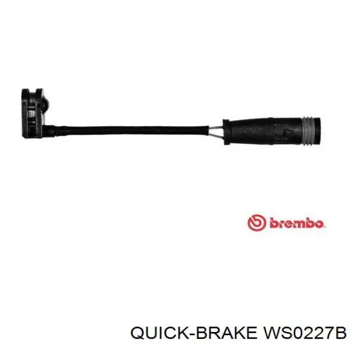 Сенсор зносу Quick Brake WS0227B ціна, від 1.91 USD