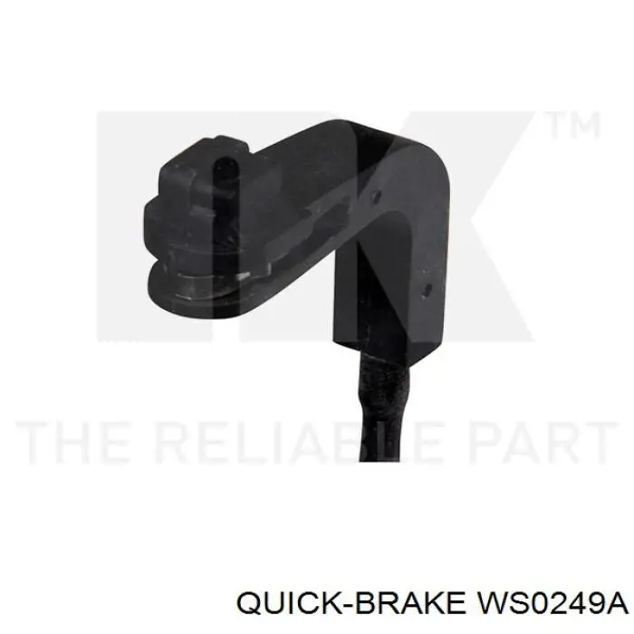 Датчик зносу гальмівних колодок, задній Quick Brake WS0249A ціна, від 5.95 USD