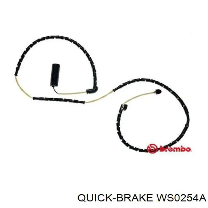WS0254A Quick Brake датчик зносу гальмівних колодок, задній