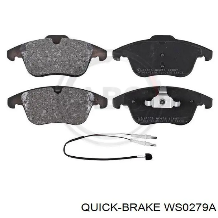 Сигналізатор знос гальмівних колодок Quick Brake WS0279A ціна, від 2.89 USD