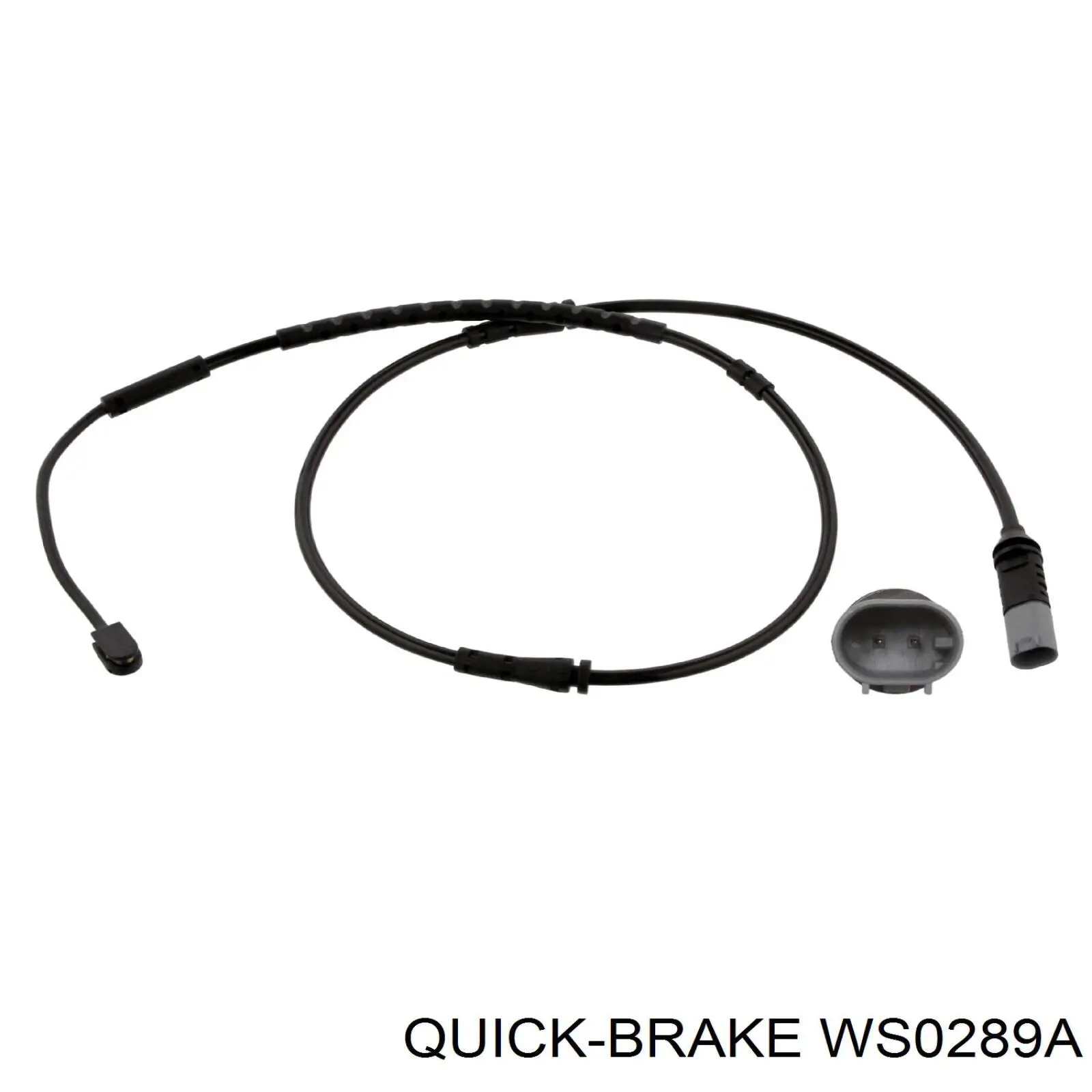 Датчик зносу гальмівних колодок, передній Quick Brake WS0289A ціна, від 7.08 USD