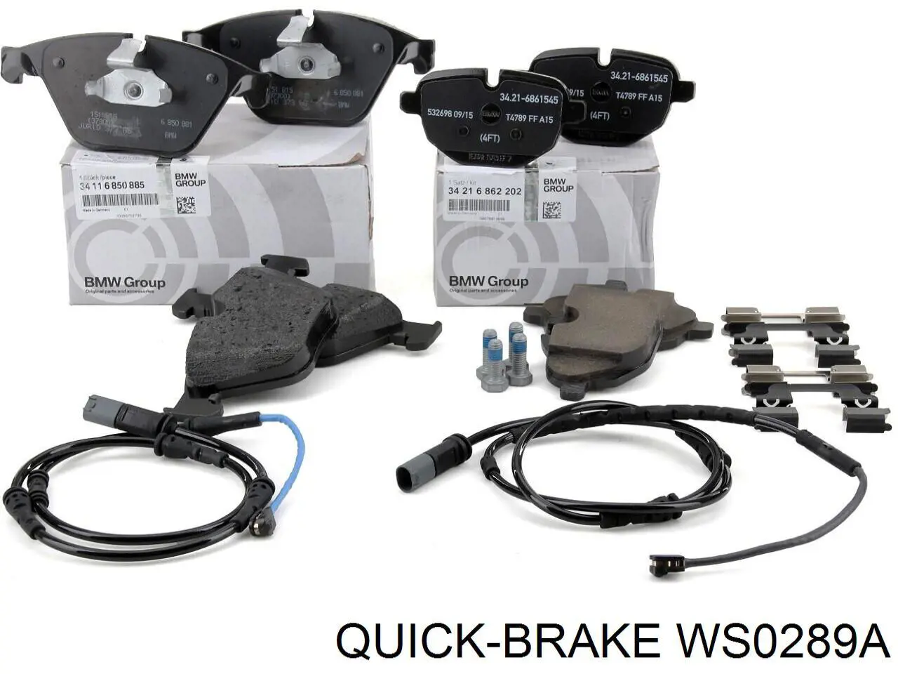 WS0289A Quick Brake Датчик зносу колодок