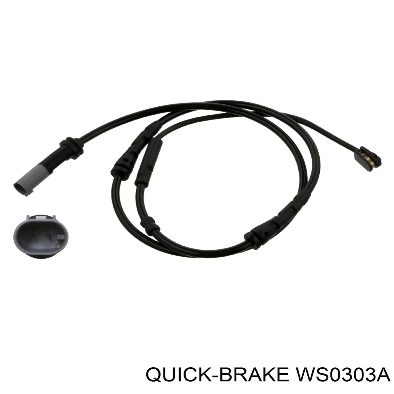 WS0303A Quick Brake датчик зносу гальмівних колодок, передній