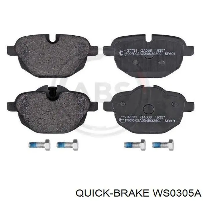 Купити WS0305A Quick Brake Датчик зносу гальмівних колодок, задній