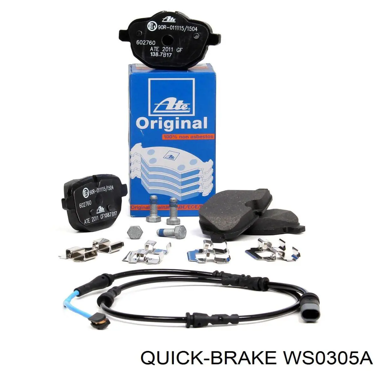 Купити WS0305A Quick Brake Датчик зносу гальмівних колодок, задній