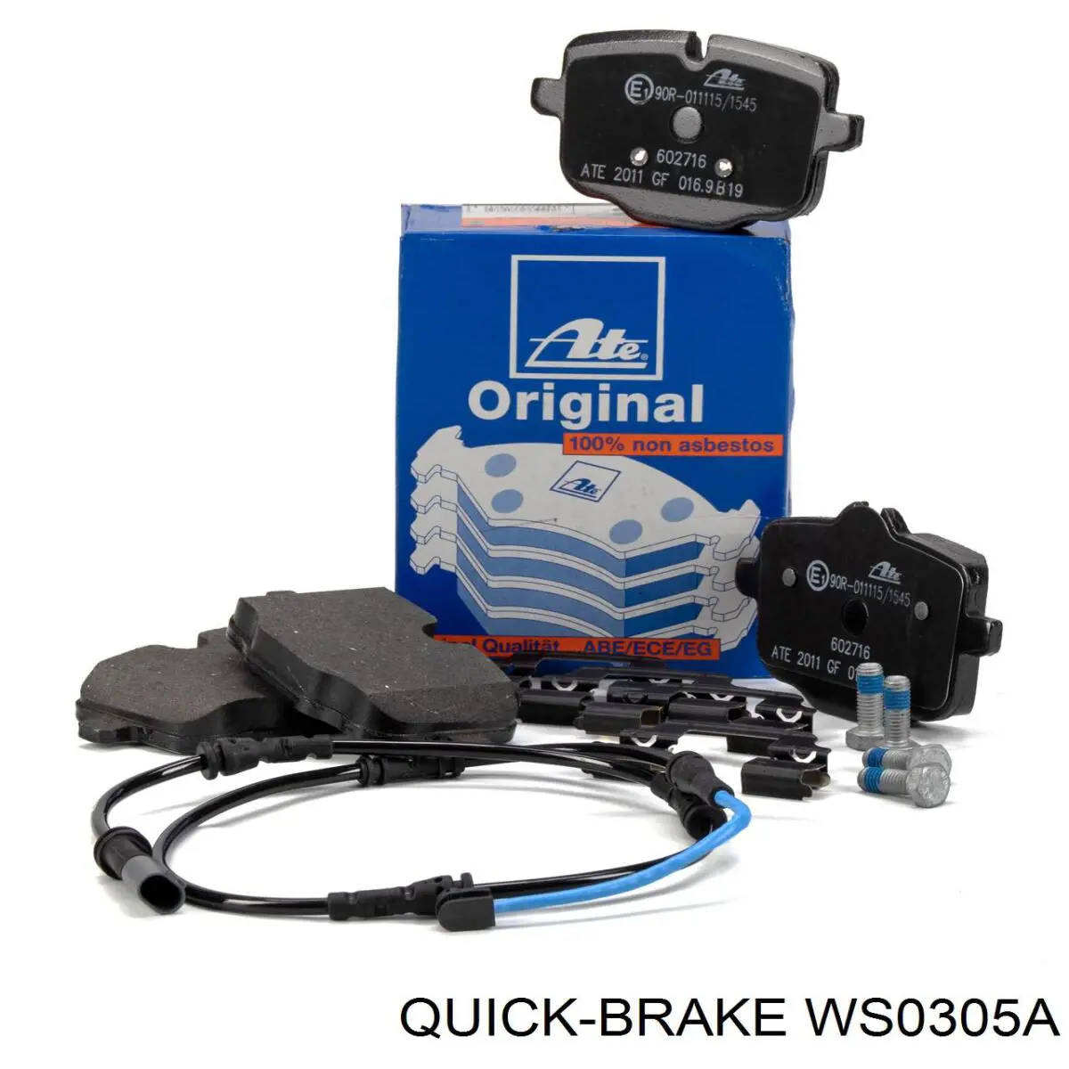 Датчик зносу гальмівних колодок, задній Quick Brake WS0305A ціна, від 9.18 USD