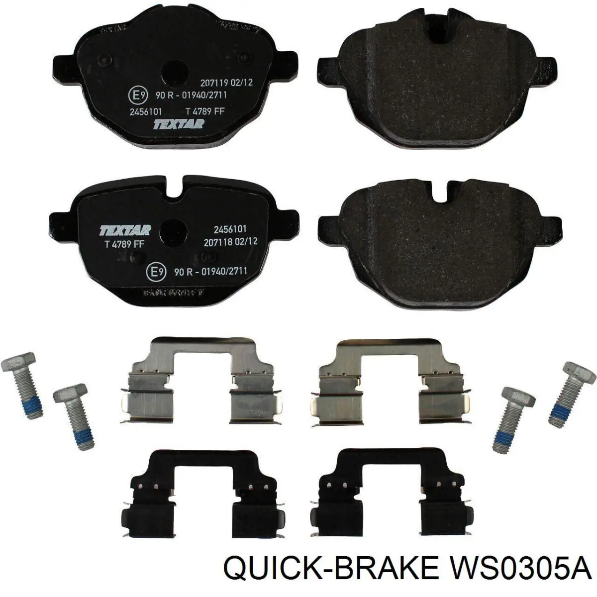 Датчик зносу гальмівних колодок, задній WS0305A Quick Brake