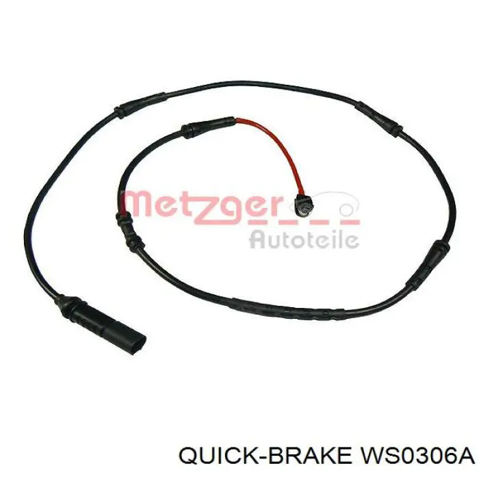 Датчик зносу гальмівних колодок, задній Quick Brake WS0306A ціна, від 12.07 USD