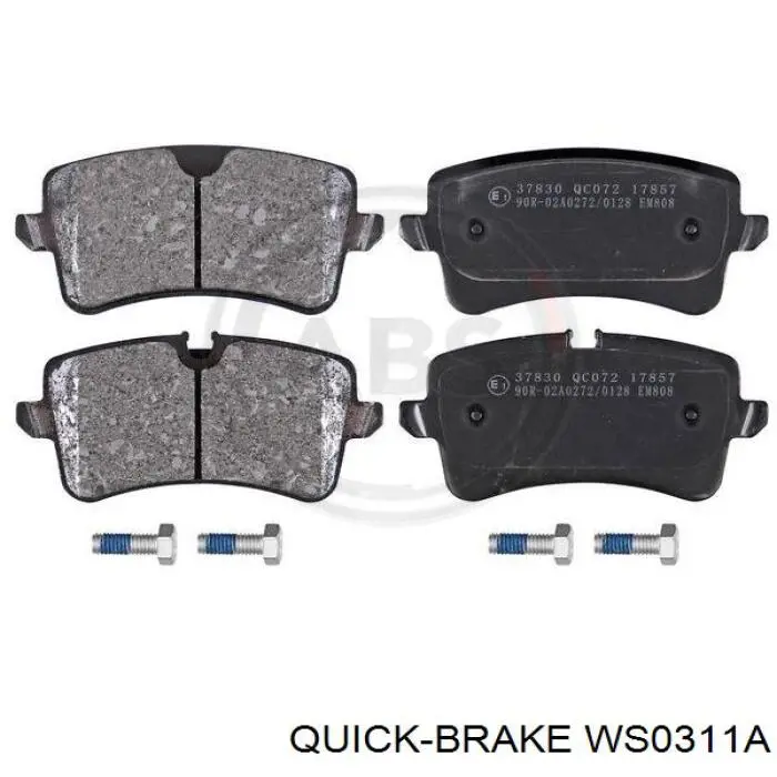 Датчик зносу гальмівних колодок, задній Quick Brake WS0311A ціна, від 5.31 USD