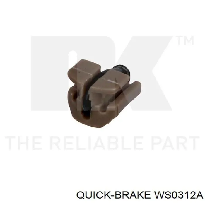 WS0312A Quick Brake датчик зносу гальмівних колодок, задній