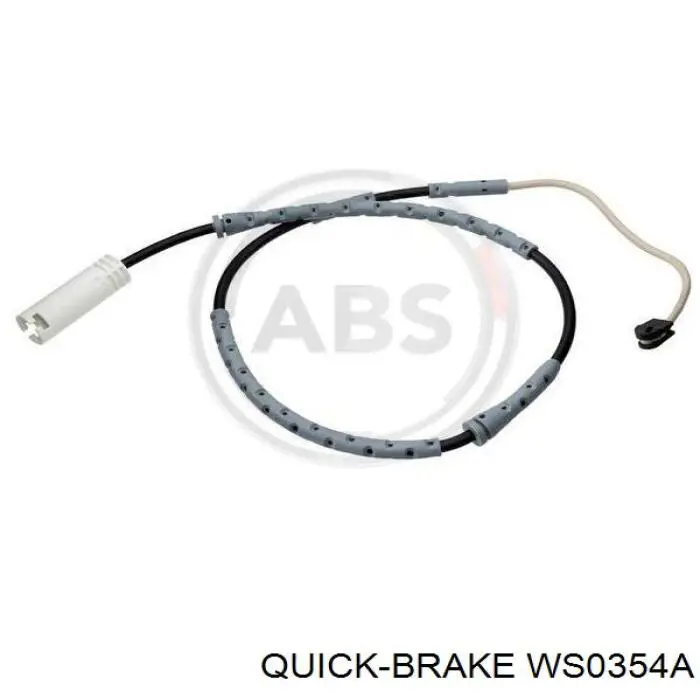 Датчик зносу гальмівних колодок, передній WS0354A Quick Brake