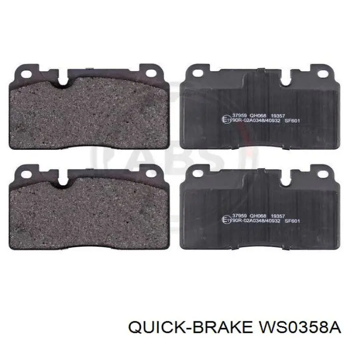 Купити WS0358A Quick Brake Датчик зносу гальмівних колодок, передній лівий