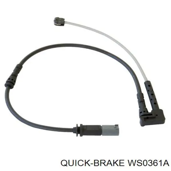 WS0361A Quick Brake Датчик зносу гальмівних колодок, передній лівий