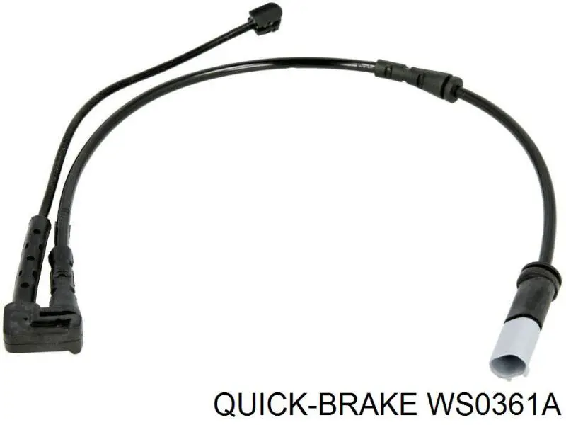 Купити WS0361A Quick Brake Датчик зносу гальмівних колодок, передній лівий