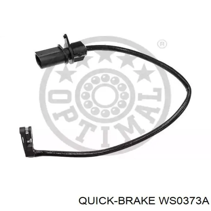 Датчик зносу гальмівних колодок, задній Quick Brake WS0373A