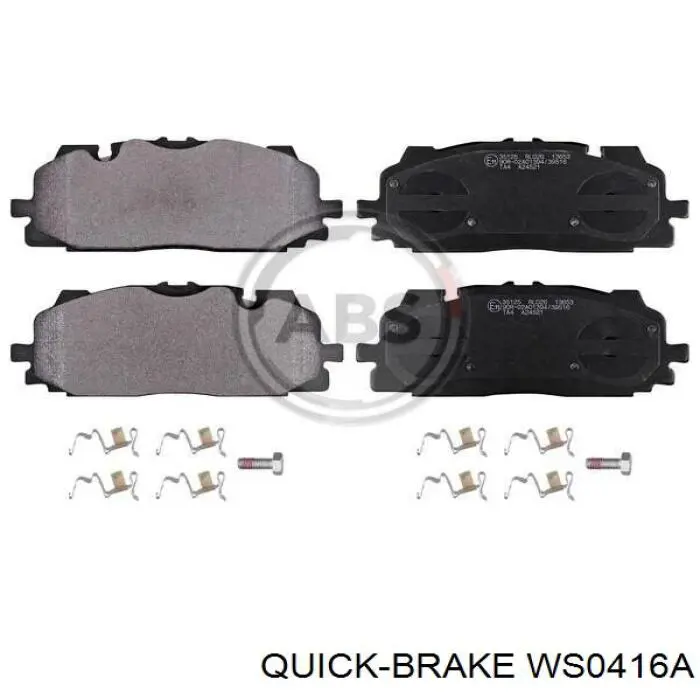 Сигналізатор знос гальмівних колодок Quick Brake WS0416A ціна, від 5.81 USD