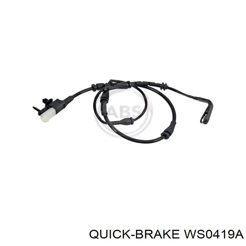 WS0419A Quick Brake датчик зносу гальмівних колодок, задній