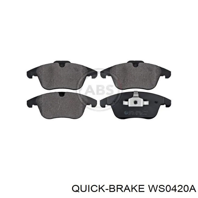 WS0420A Quick Brake Датчик зносу гальмівних колодок, передній