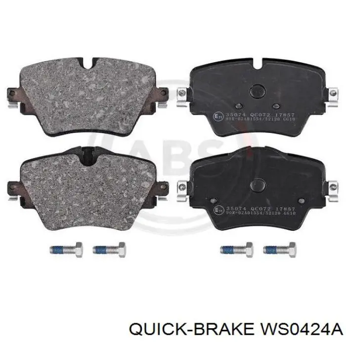 WS0424A Quick Brake Датчик зносу гальмівних колодок, передній