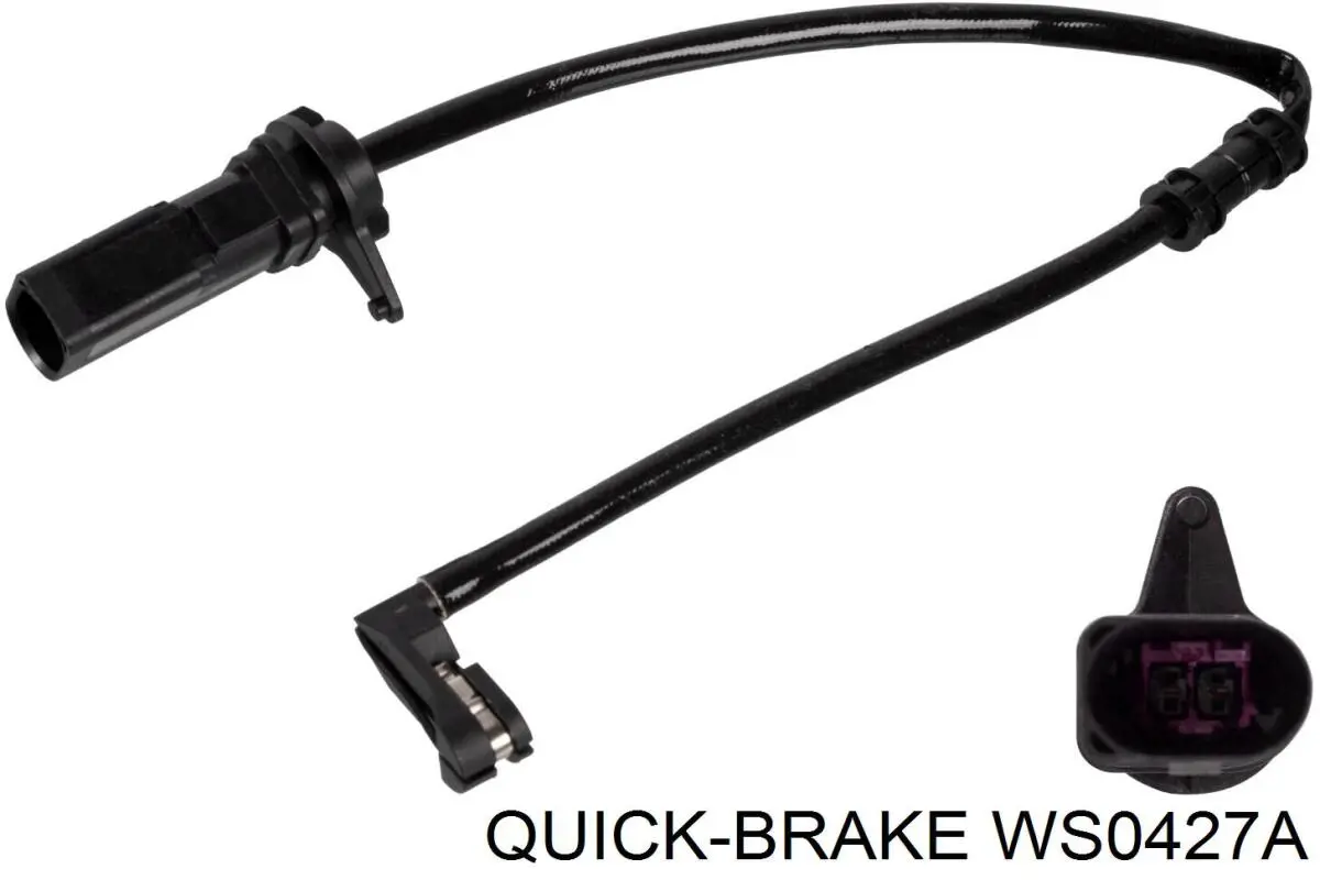 WS0427A Quick Brake датчик зносу гальмівних колодок, передній