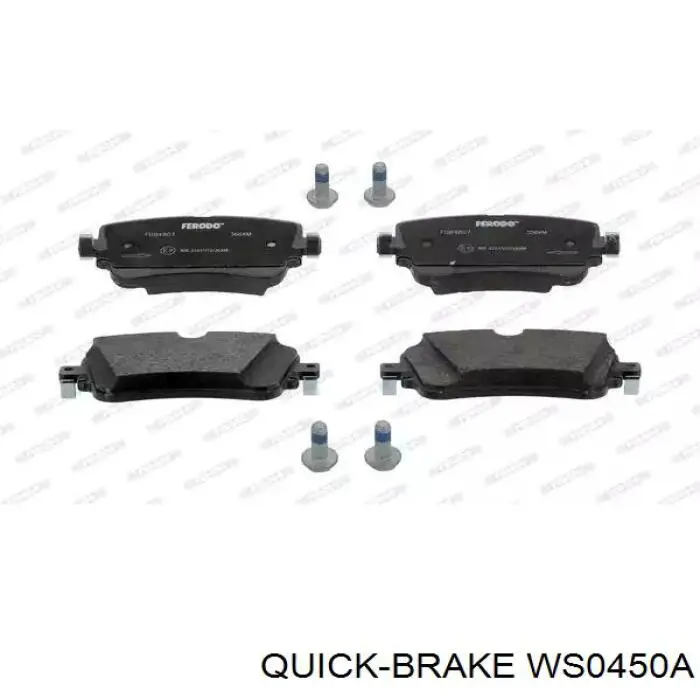 Датчик зносу гальмівних колодок, задній Quick Brake WS0450A ціна, від 3.62 USD