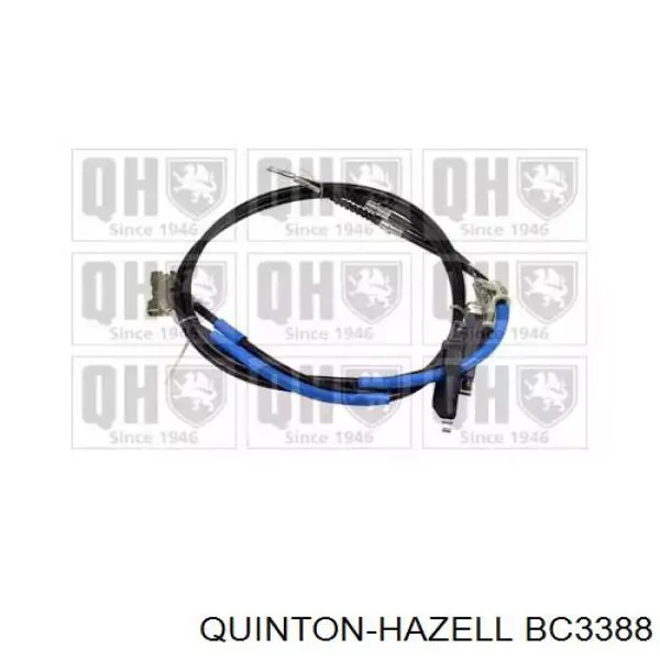 Купити BC3388 QUINTON HAZELL Трос ручного гальма задній, правий/лівий