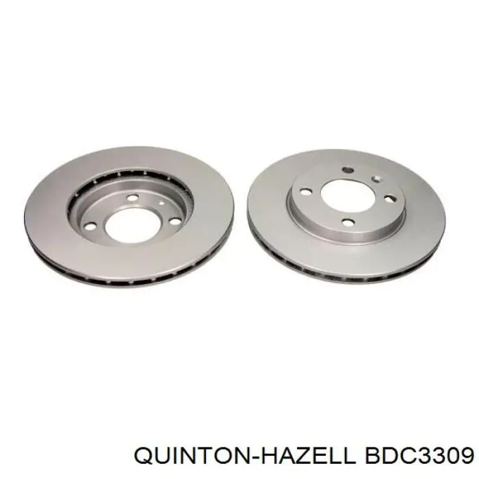 Диск гальмівний передній QUINTON HAZELL BDC3309