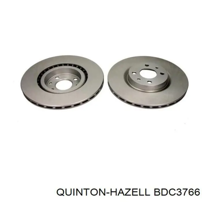 Диск переднього гальма QUINTON HAZELL BDC3766 ціна, від 33.51 USD