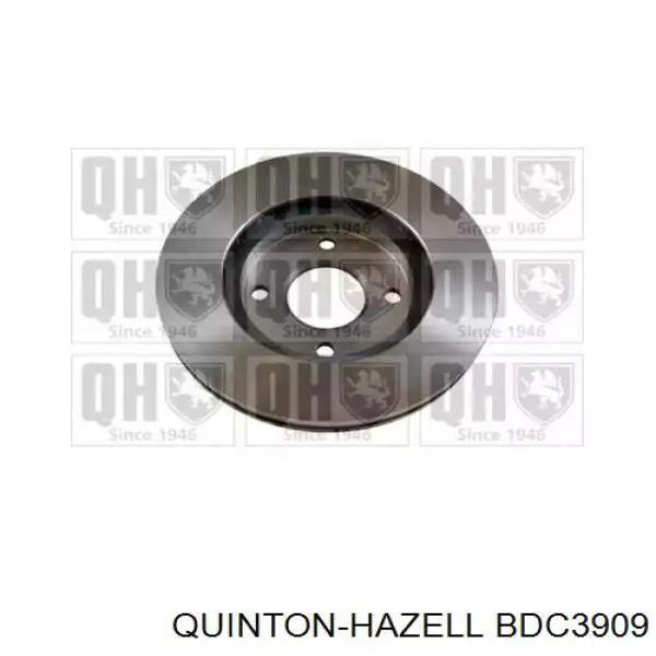 Диск гальмівний передній BDC3909 QUINTON HAZELL