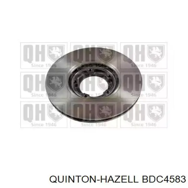 Диск гальмівний передній BDC4583 QUINTON HAZELL