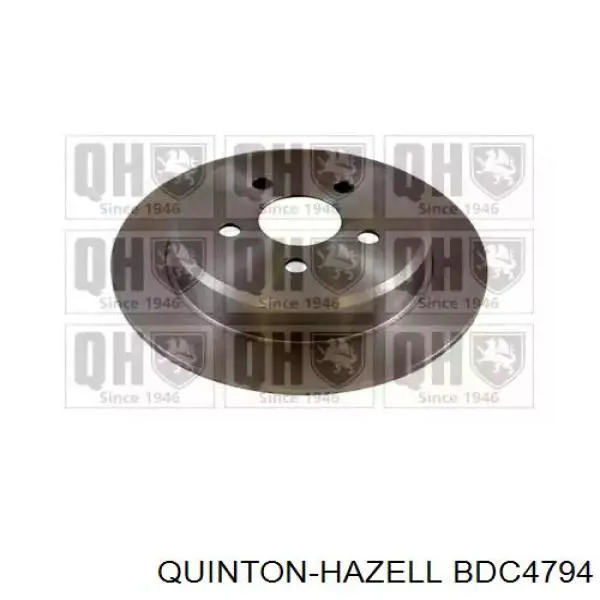 BDC4794 QUINTON HAZELL диск гальмівний задній