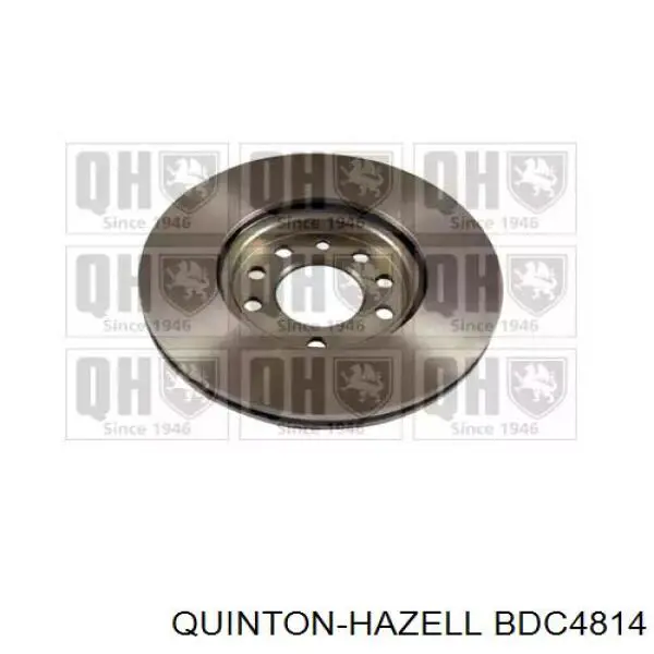 BDC4814 QUINTON HAZELL диск гальмівний передній